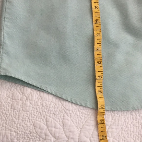 Ivy League XL Button down long sleeve mint shirt - Picture 8 of 8